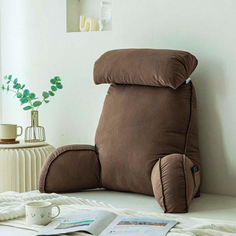LuxLire™ – Cuscino Ergonomico da Lettura per Letto con Memory Foam