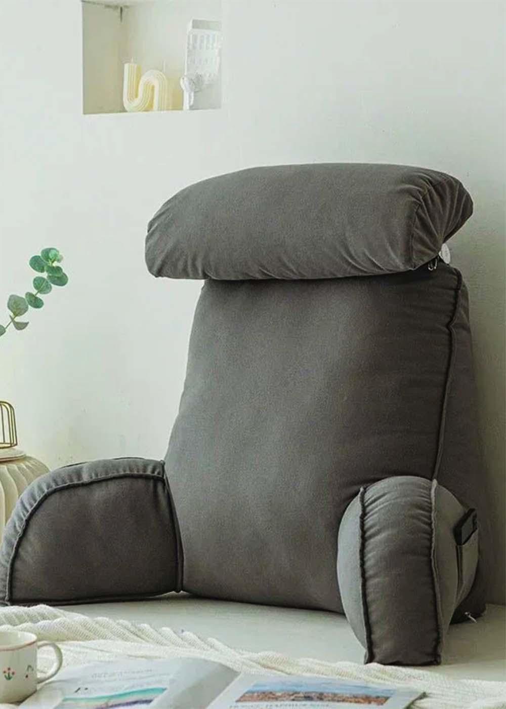 LuxLire™ – Cuscino Ergonomico da Lettura per Letto con Memory Foam