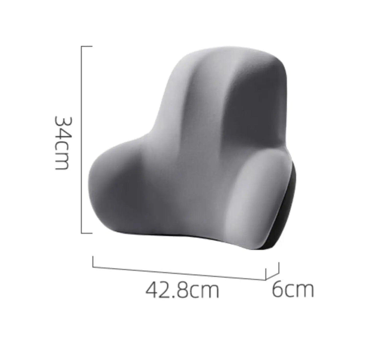 SpineEase™ – Cuscino Lombare Ergonomico per Schiena con Fodera Lavabile