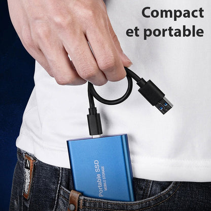 Hard Disk Esterno Veloce e Compatto - Memoria Portatile ad Alta Capacità