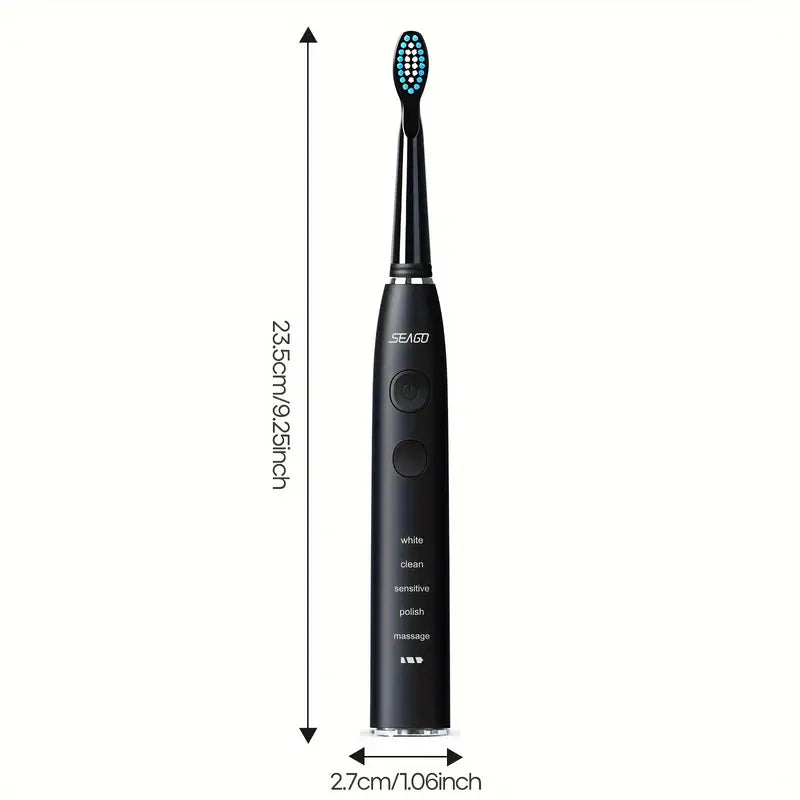 Dentrax™ – Brosse à dents électrique automatique pour hommes, longue autonomie et étanche