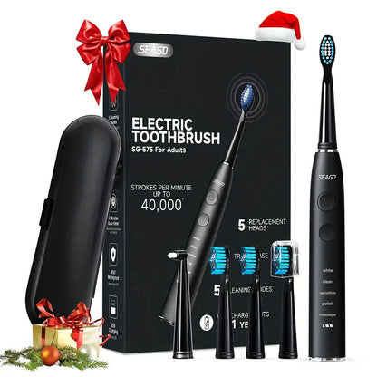 Dentrax™ – Brosse à dents électrique automatique pour hommes, longue autonomie et étanche