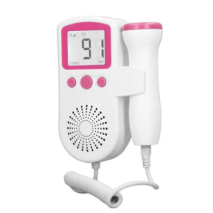 Doppler fœtal portable à ultrasons pour surveillance cardiaque bébé