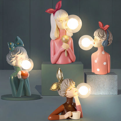 Lampada da tavolo design elegante per casa chic