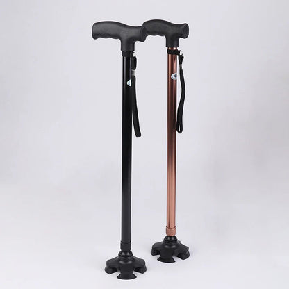 FoldEase™ – Canne marche orthopédique réglable pliable : mobilité et liberté