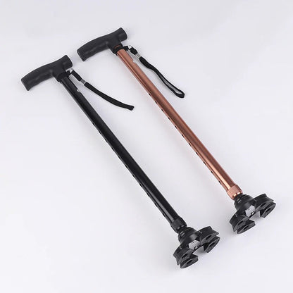 FoldEase™ – Canne marche orthopédique réglable pliable : mobilité et liberté