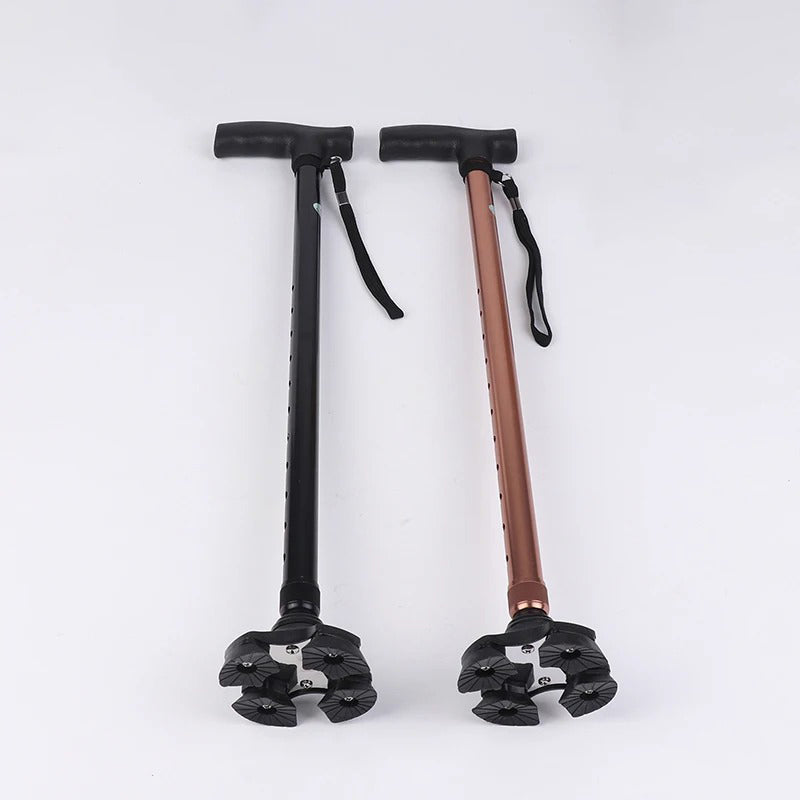 FoldEase™ – Canne marche orthopédique réglable pliable : mobilité et liberté