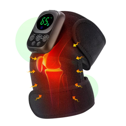 Ginocchiera Riscaldante con Massaggio EMS 60 °C – Batteria a Lunga Durata 5000 mAh