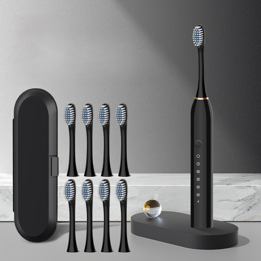 GlowSmile™ – Spazzolino Sonico Ricaricabile con Modalità Multiple