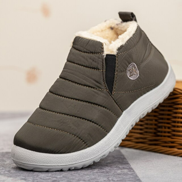 Chaussures d'hiver antidérapantes isolantes