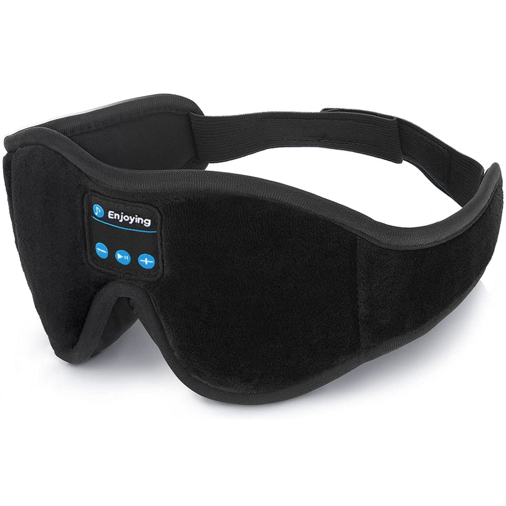 Maschera per dormire con cuffie Bluetooth integrate