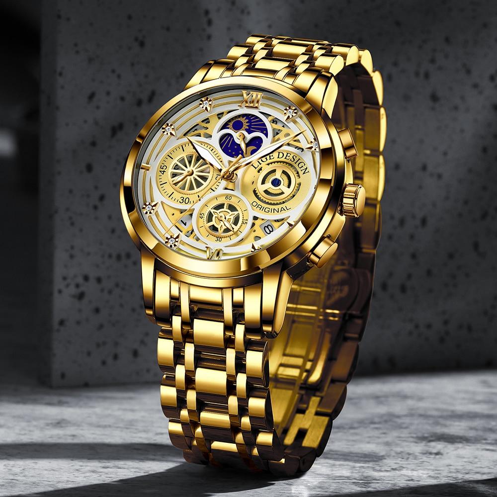Orologio da polso elegante da uomo