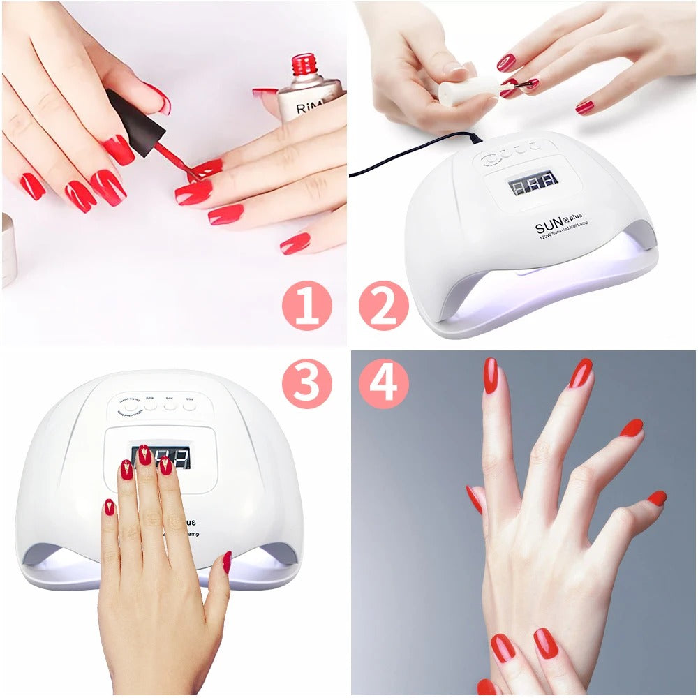 Lampe UV pour ongles à 36 LEDs avec minuterie 4 réglages