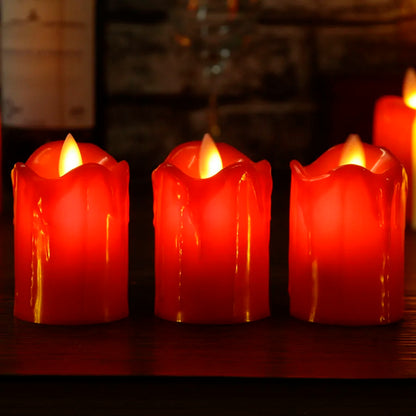 Candele LED sicure per feste e serate