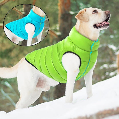 Giacca impermeabile reversibile per cane