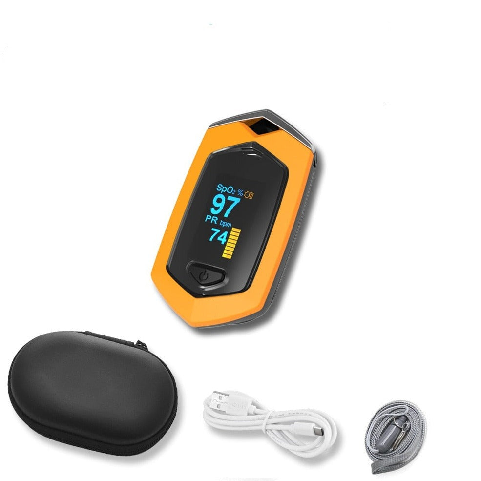 Oxymètre de pouls portable à écran LED