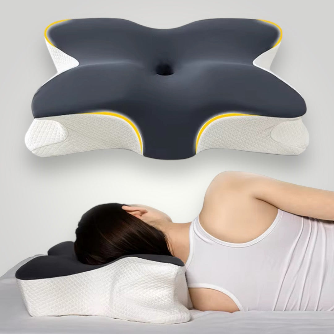 Oreiller orthopédique à mémoire de forme soutien cervical