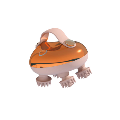 Masseur Cheveux Brossage LED Rouge - Santeova