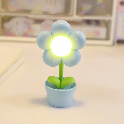 Lampada da tavolo floreale elegante