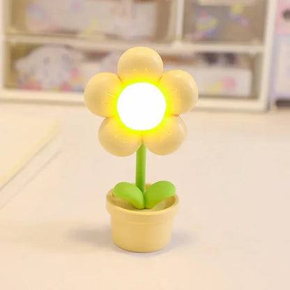 Lampada da tavolo floreale elegante