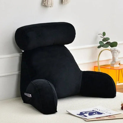 Nuvoria™ – Coussin de lecture au lit avec appui-tête et accoudoirs