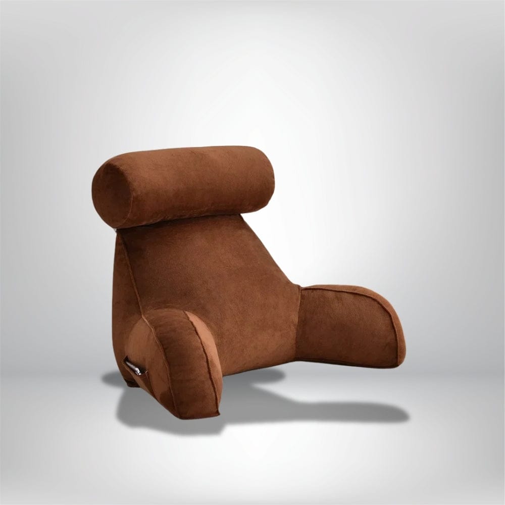 Nuvoria™ – Coussin de lecture au lit avec appui-tête et accoudoirs