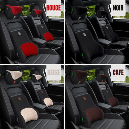 Cuscino Massaggiante per Sedile Auto in Schiuma Memory Ecologica