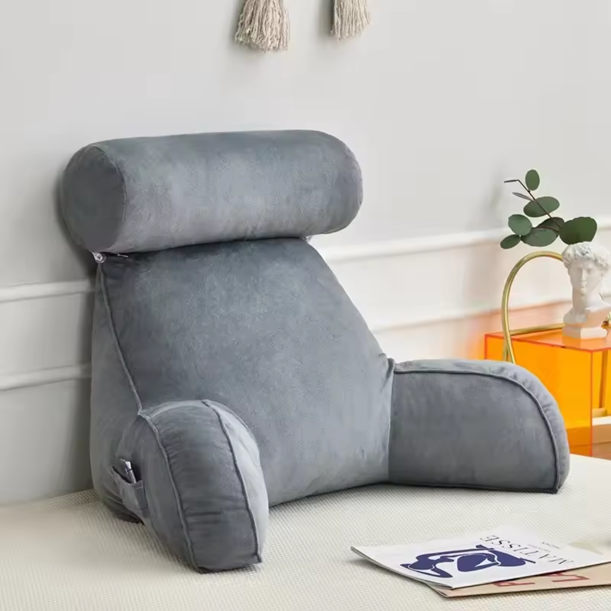 Cuscino Ergonomico da Lettura in Memory Foam