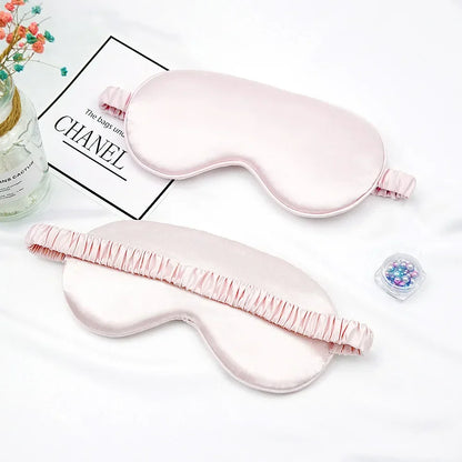 Masque de sommeil doux imitation soie confortable