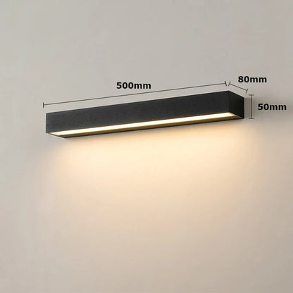Applique murale LED extérieure chaud 3000K