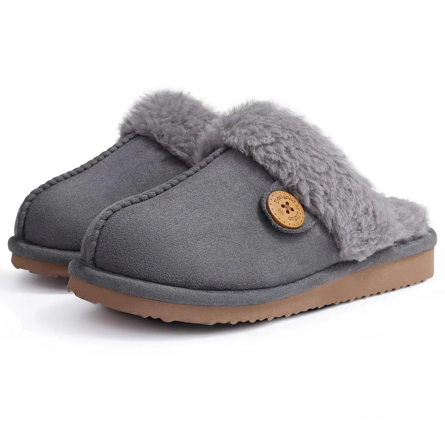 Pantofole riscaldanti morbide per donna