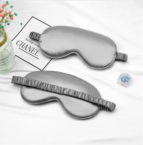 Masque de sommeil doux imitation soie confortable
