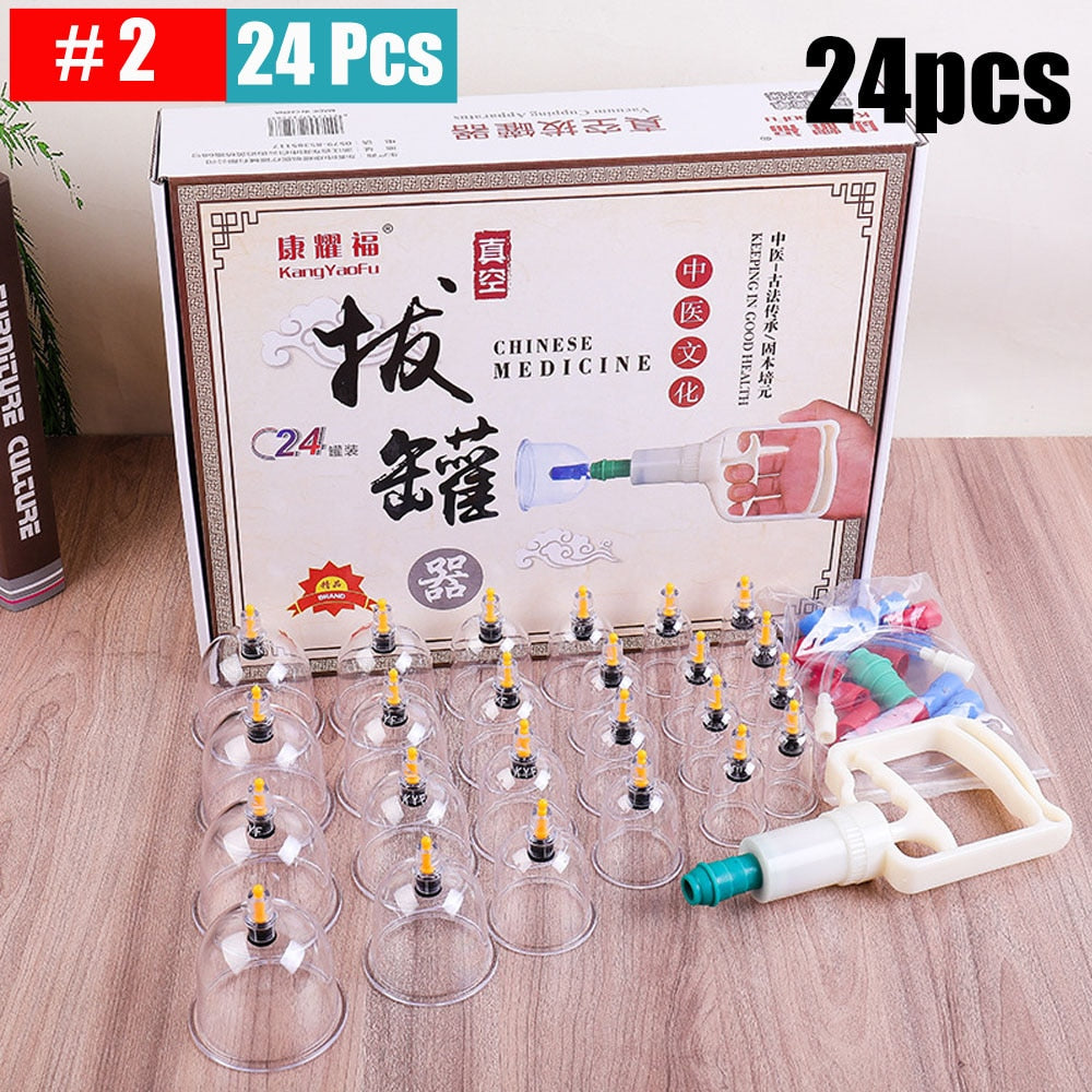 Kit di terapia con coppette tradizionale cinese