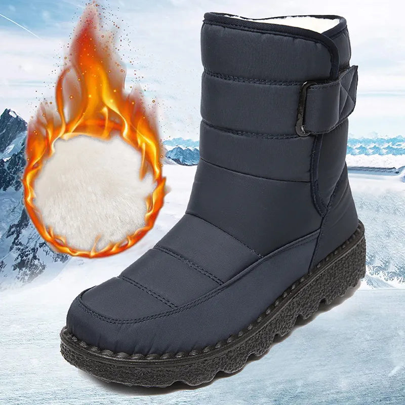 Bottes de neige isolantes imperméables hiver
