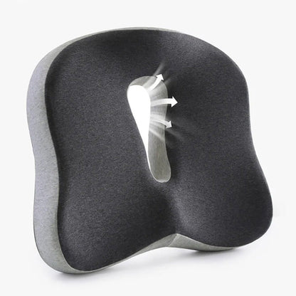 Coussin orthopédique à mémoire de forme pour chaise et siège