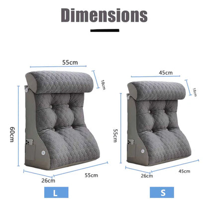 LiseThera™ – Cuscino Ergonomico da Lettura per Letto, Supporto e Comfort