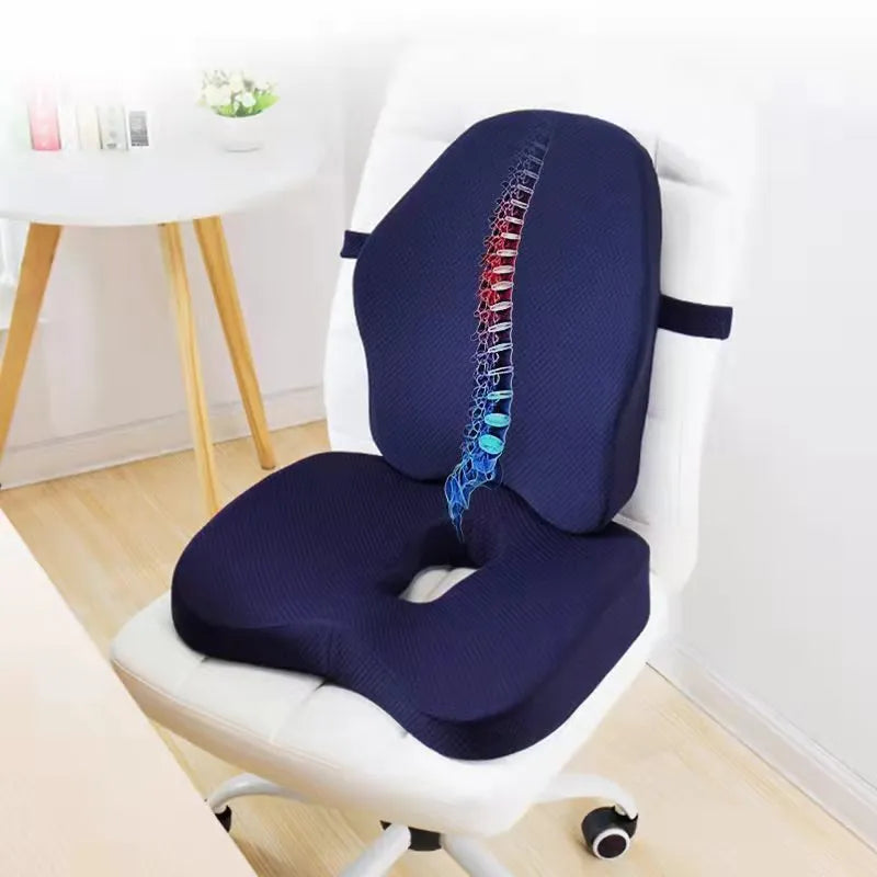 Coussin de siège ergonomique en mousse à mémoire de forme