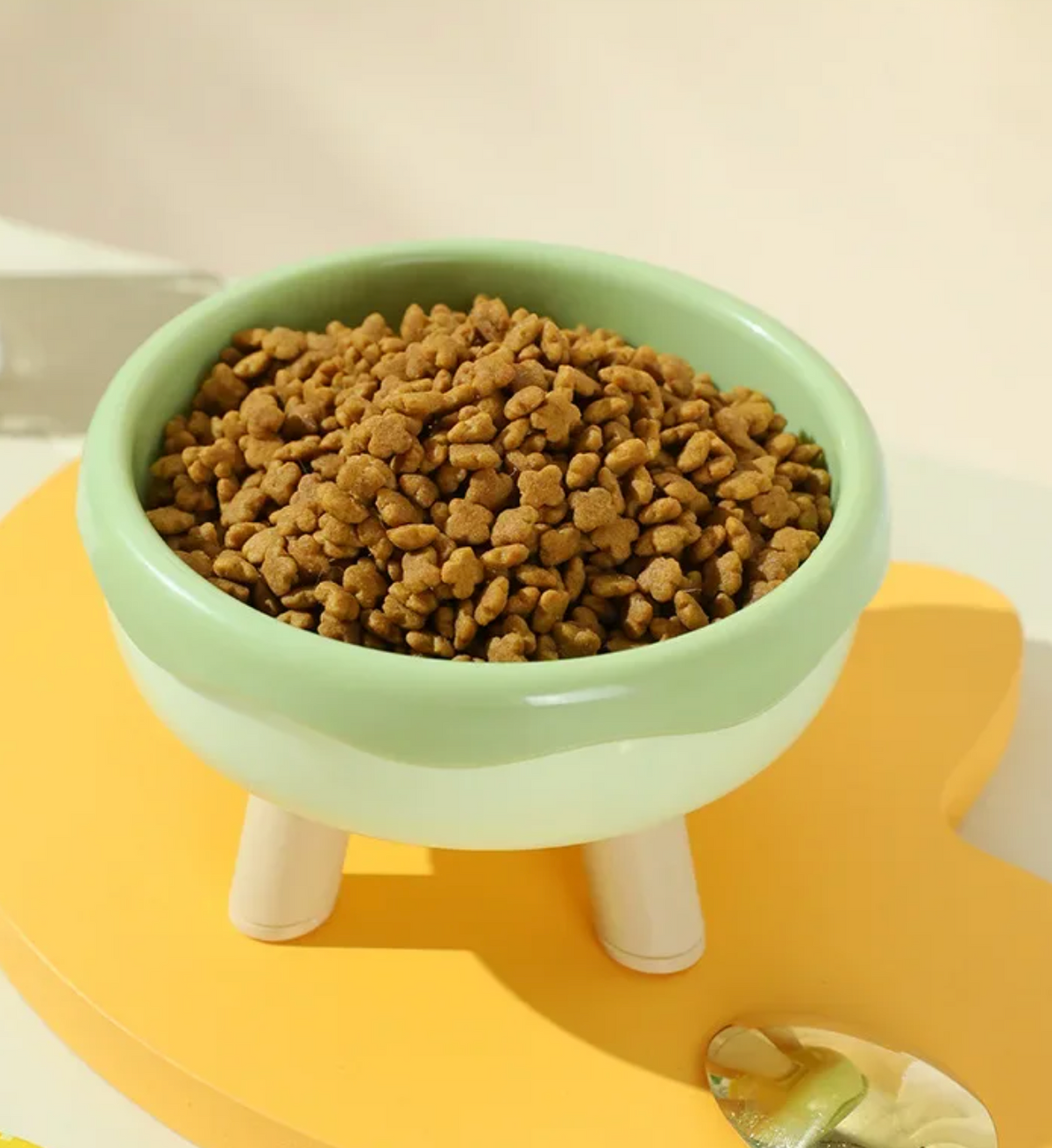 Gamelle ronde en acier inoxydable pour animaux