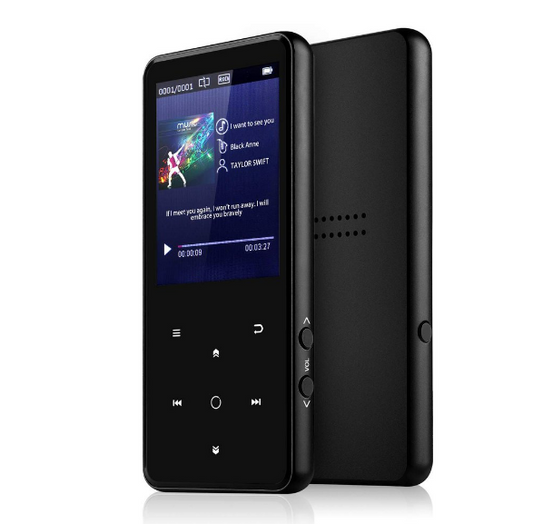 Baladeur MP3 Bluetooth Compact Écran 2,4 Pouces - Santeova