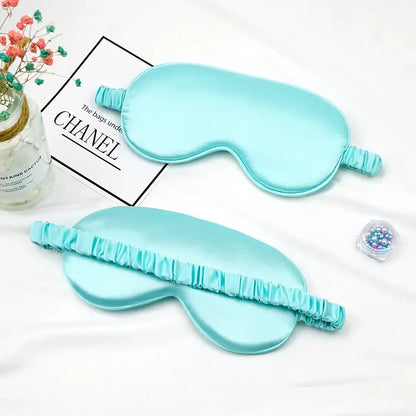 Masque de sommeil doux imitation soie confortable