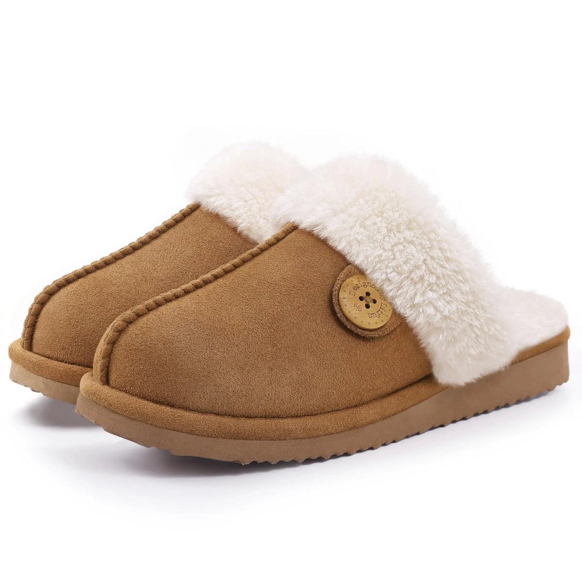 Pantoufles d’hiver confortables en mousse à mémoire de forme