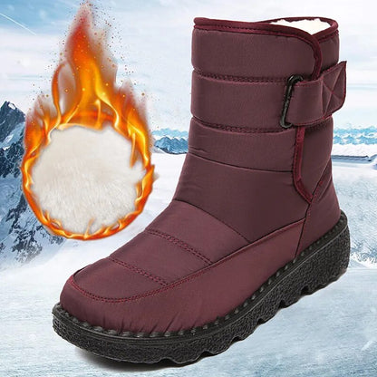 Bottes de neige isolantes imperméables hiver