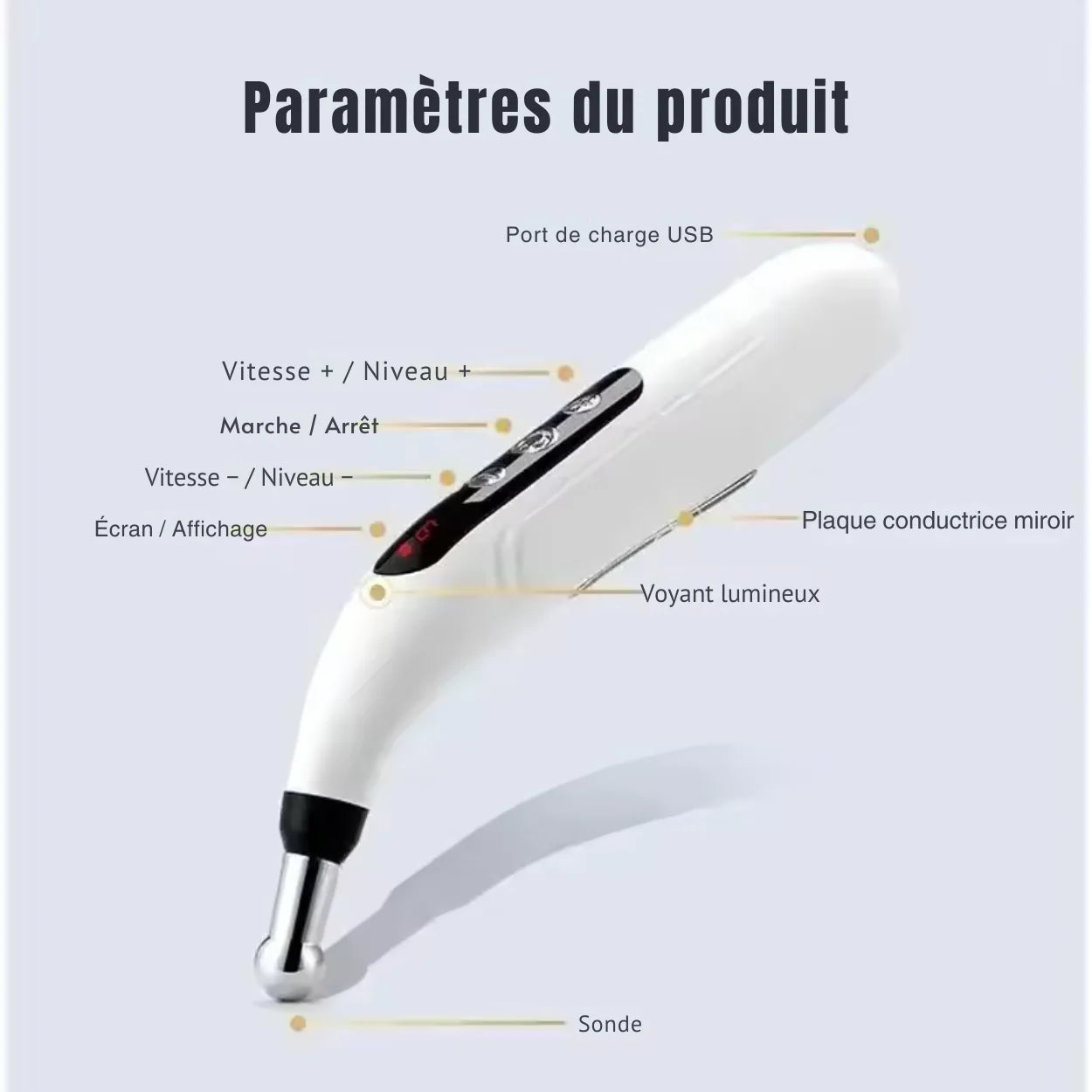Penna per Agopuntura Elettrica 5 in 1