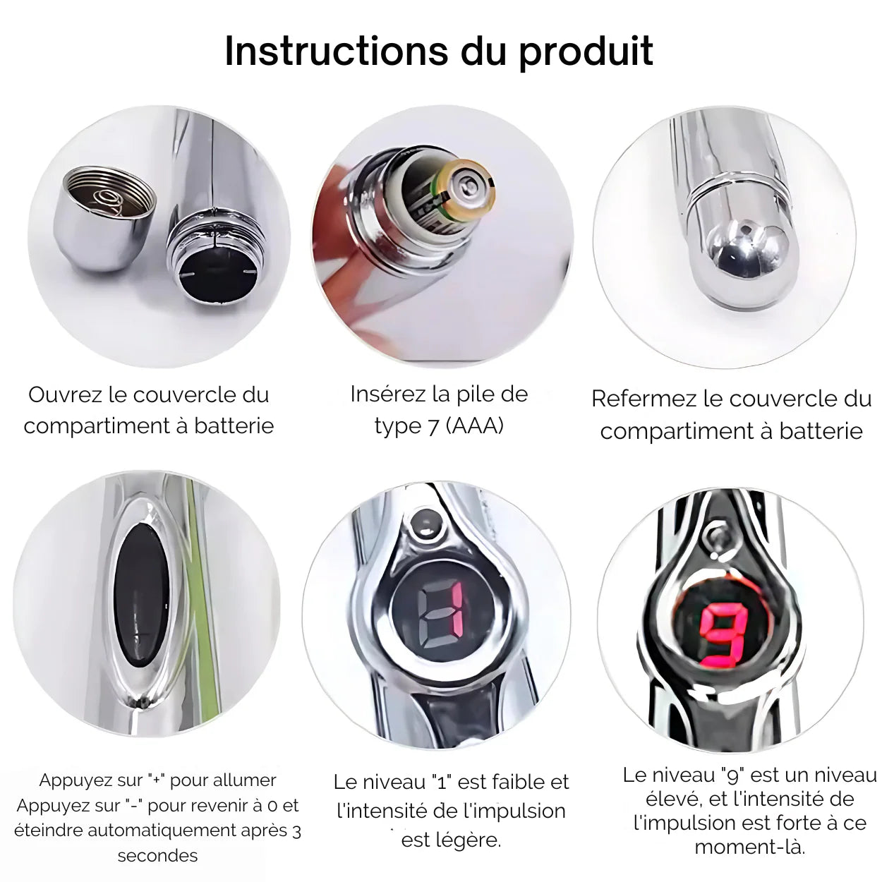 Penna per Agopuntura Elettronica Sollievo Naturale