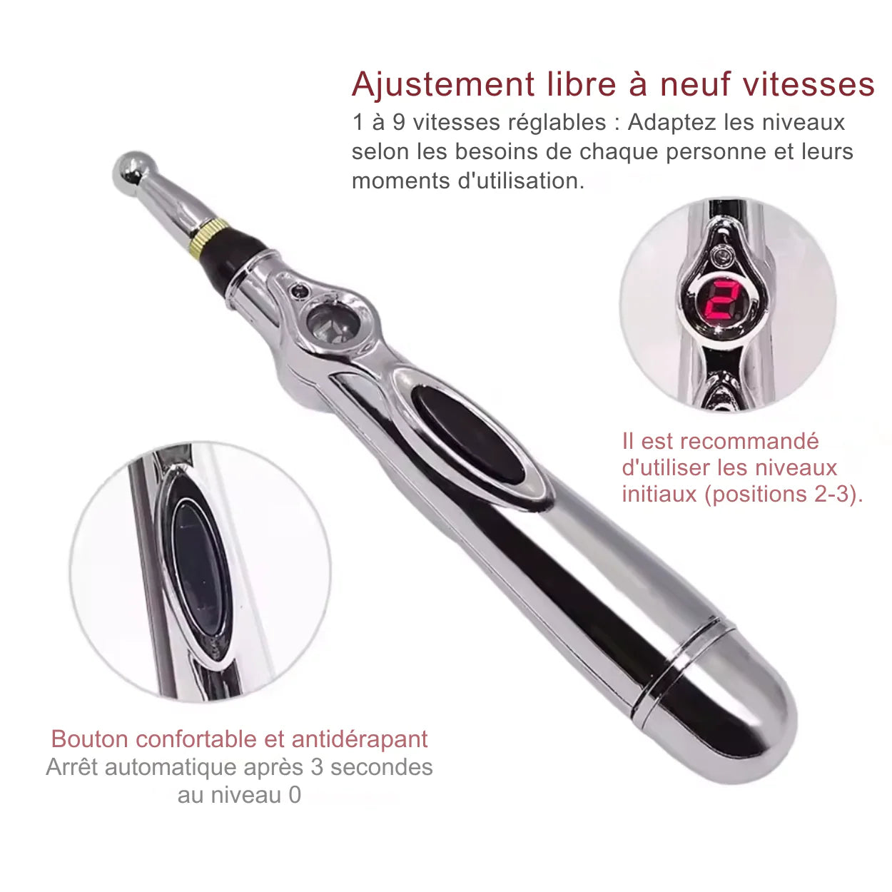 Penna per Agopuntura Elettronica Sollievo Naturale