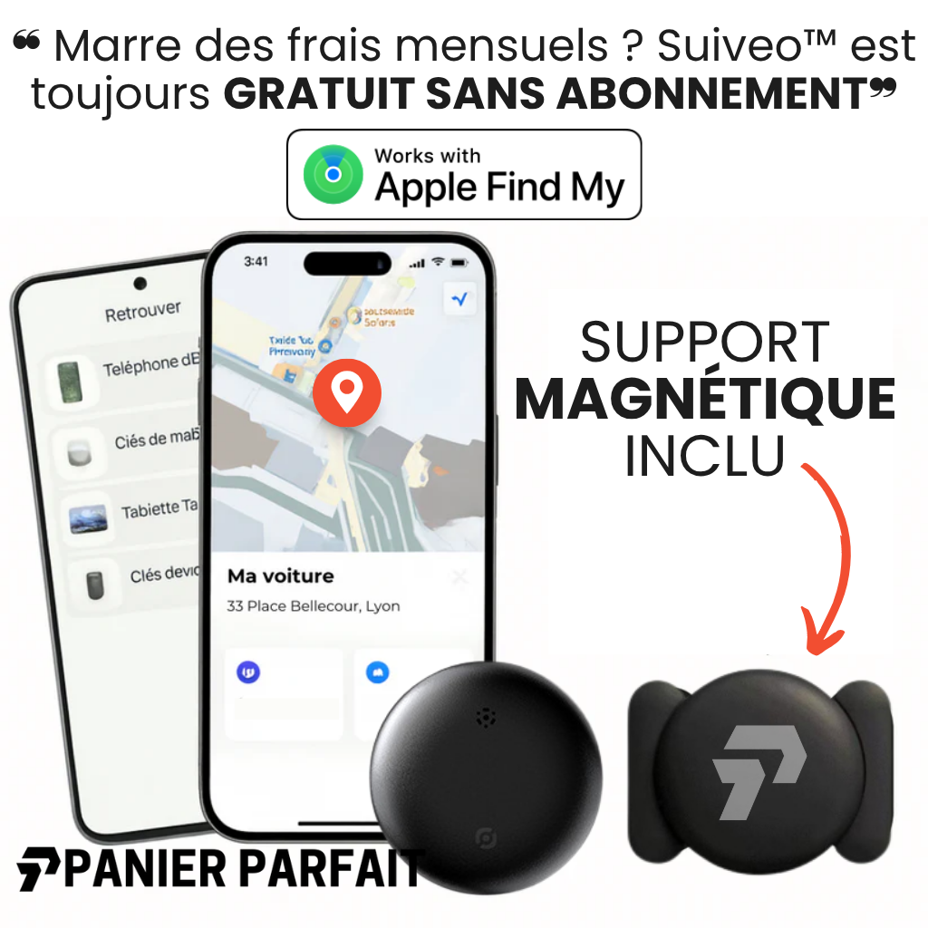 Traceur GPS sans abonnement compatible Android iOS pour scooter