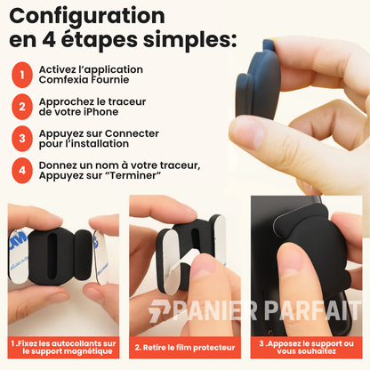Traceur GPS sans abonnement compatible Android iOS pour scooter