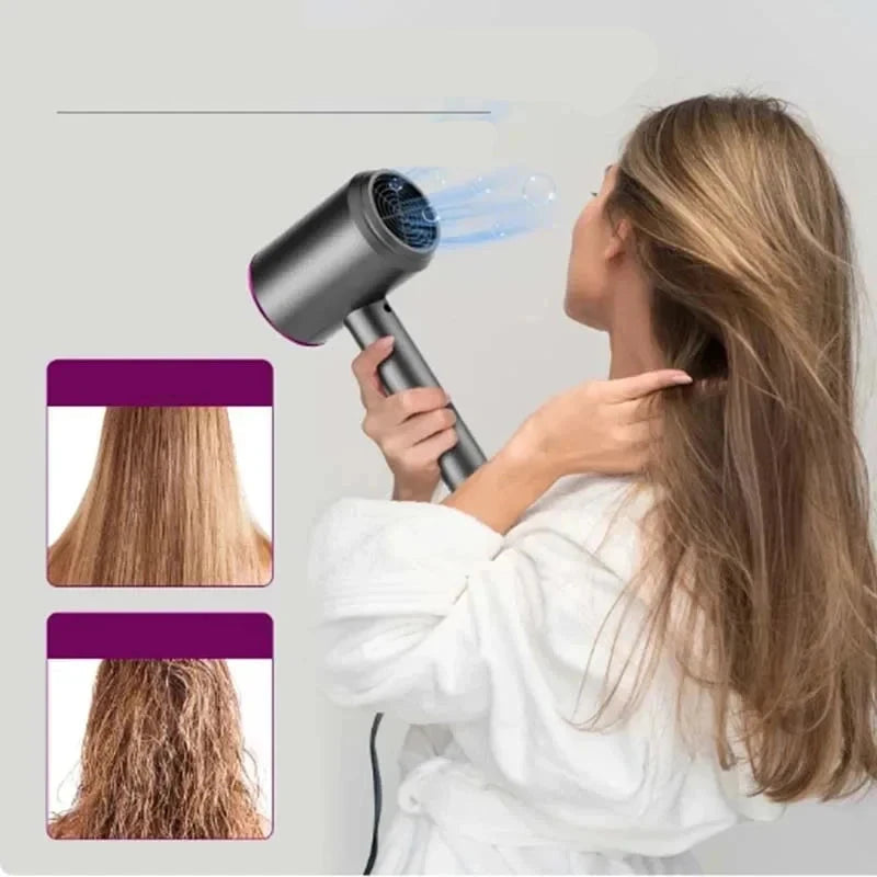TurboDry™ – Asciugacapelli Professionale Silenzioso e Veloce