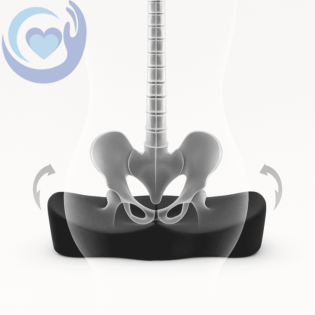 ErgoConfort™ – Cuscino per seduta a sollievo di pressione