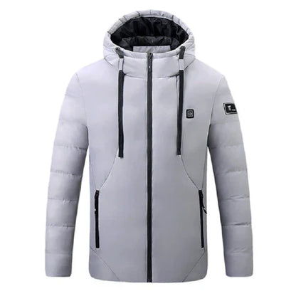 Veste chauffante électrique à 4 zones pour l’hiver